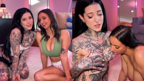 Step-Sis & Friend Truth or Dare Fuck