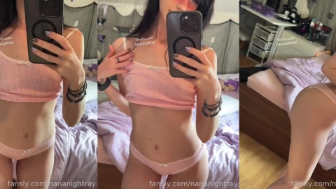 Pink PJ Nananightray Paid Session