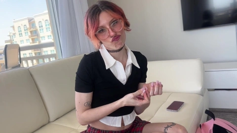 Elle Marz Step-Dad Discipline & Best Friend Play