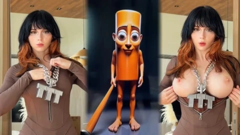 Fox Cosplay: Hard Pussy & Anal, Cumshot Action