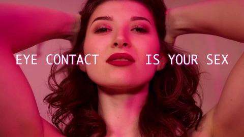 Eva DeVil: Seductive Eye Contact & Intense Gaze