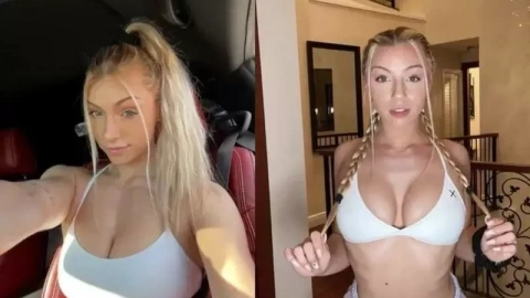 Blonde pounded on OnlyFans - Intense action